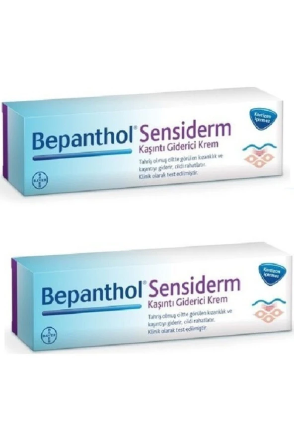 Bepanthol Sensiderm Krem 20 gr 2 Kutu