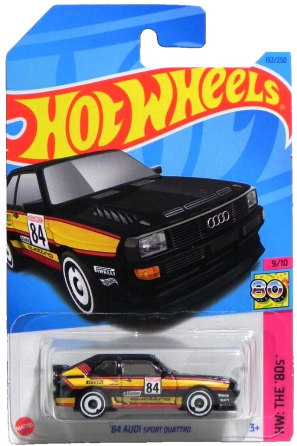 Hot Wheels Tekli Koleksiyon Arabalar 84 Audi Sport Quattro HKG88