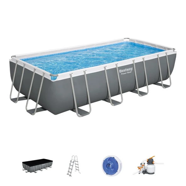 Bestway Büyük Prefabrik Havuz 549x274x122cm 56466 - 4