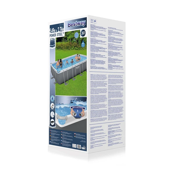 Bestway Büyük Prefabrik Havuz 549x274x122cm 56466 - 7