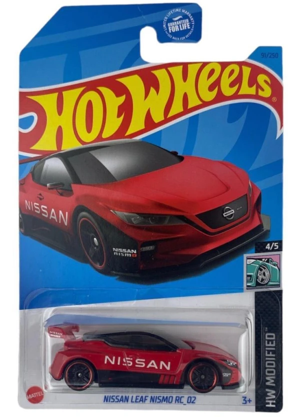 Hot Wheels Tekli Koleksiyon Arabalar Nissan Leaf Nismo RC_02 HKH86