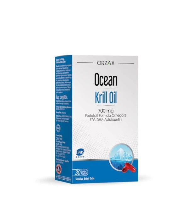 Ocean Krill Oil 700 Mg 30 Kapsül