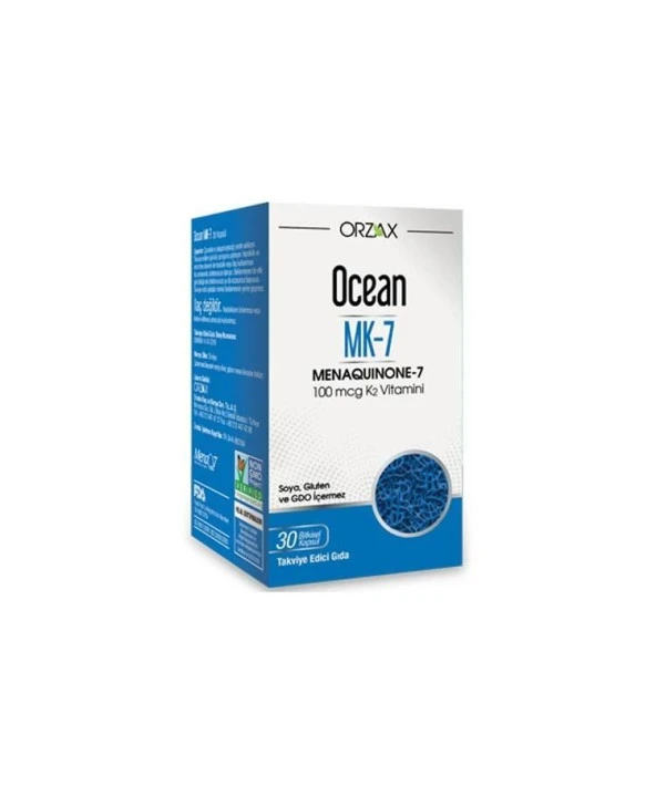 Ocean MK-7 100 Mcg Vitamin K2 30 Kapsül