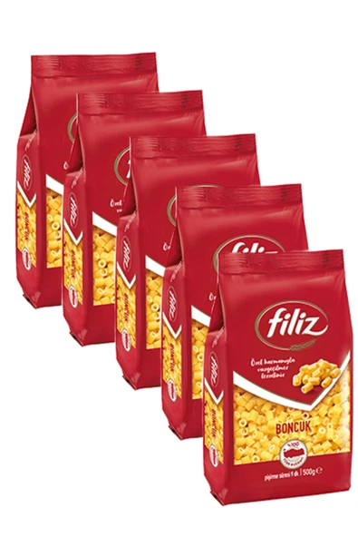 Filiz Boncuk Makarna 500 gr x 5 adet ürün görseli