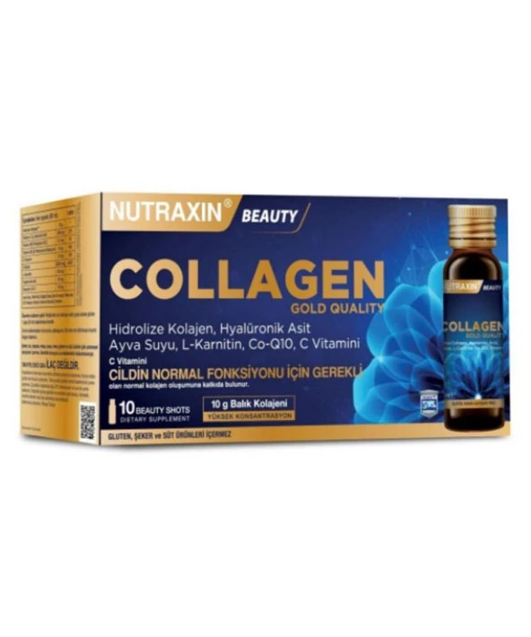 Nutraxin Beauty Gold Collagen 10 x 50 ML Shots