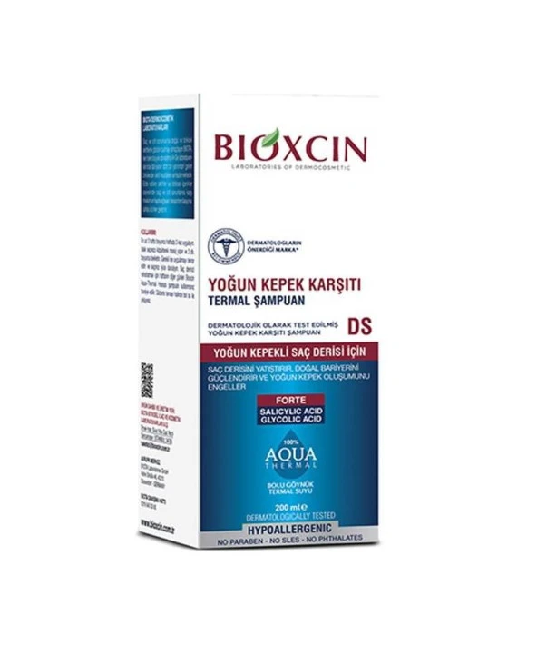 Bioxcin Aquathermal Ds Yoğun Kepek Karşıtı Şampuan 200 ML