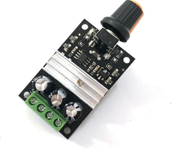 3A Pwm Motor Hız Kontrol Devresi Dimmer Dc 6V-28V 80W