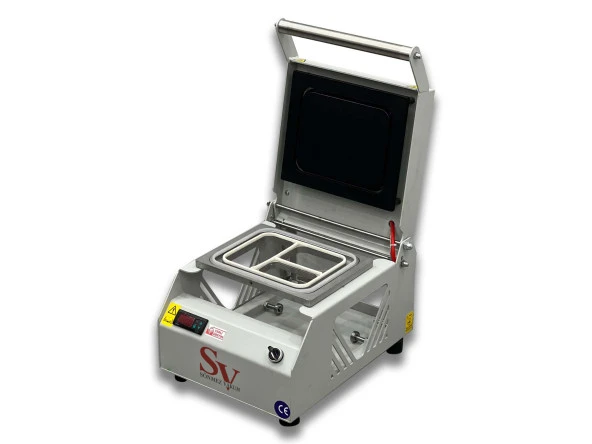 Sönmez Manuel Kase Kapatma 3 Gözlü Eko Model Tabak Kapatma Makinesi Beyaz - Resim 3