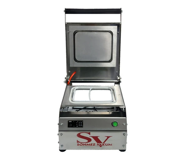 Sönmez Manuel Kase Kapatma 2 Gözlu Tabak Kapatma Makinesi Paslanmaz