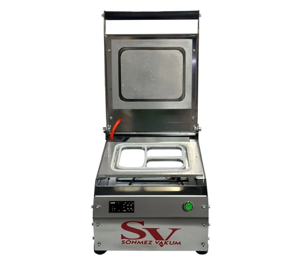 Sönmez Manuel Kase Kapatma 3 Gözlu Tabak Kapatma Makinesi Paslanmaz