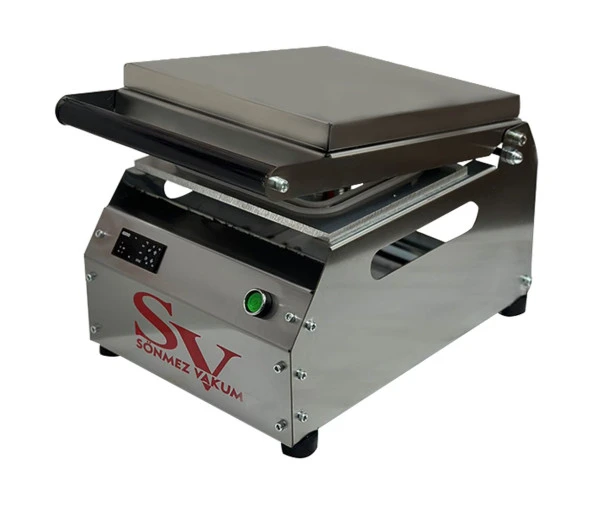 Sönmez SV 350 Manuel Tekli Kase Tabak Kapatma Makinesi Paslanmaz - Resim 4