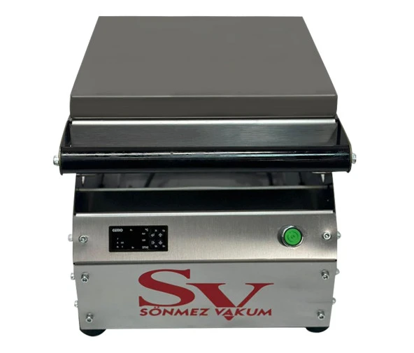 Sönmez Manuel Kase Kapatma 4 Gözlu Tabak Kapatma Makinesi Paslanmaz - 5