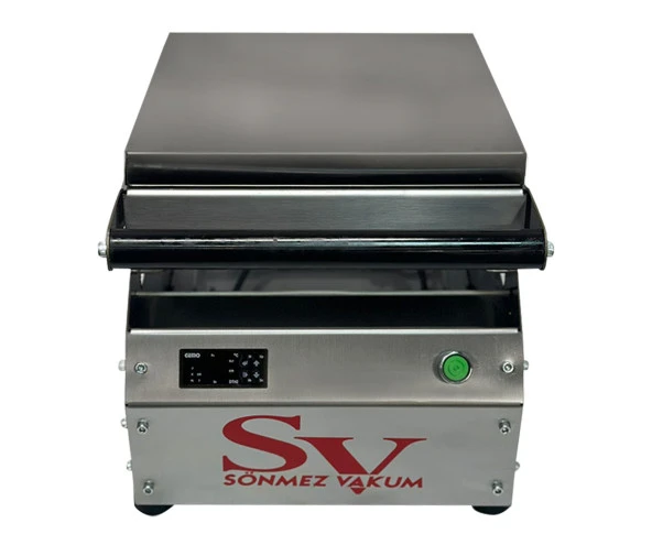 Sönmez SV 350 Manuel Tekli Kase Tabak Kapatma Makinesi Paslanmaz - Resim 5