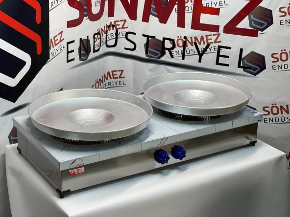Paslanmaz Çiftli Tantuni Ocağı 60*120 Cm Özel Üretim Tepsi Dahil Özel ürün görseli 1