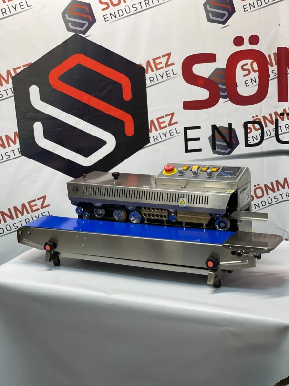 Lavion FRB 810 Konveyörlü Tarih Kodlamalı Otomatik Yatay Poşet Ağzı Kapatma Makinesi - 7