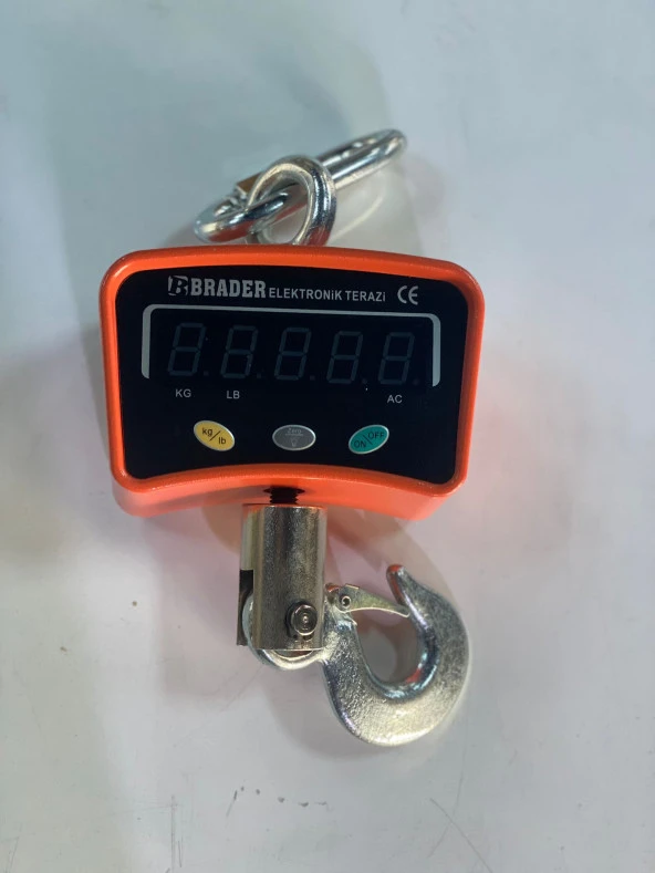 Brader 500 Kg Kapasite Geniş Ekran Askılı Terazi ürün görseli 1