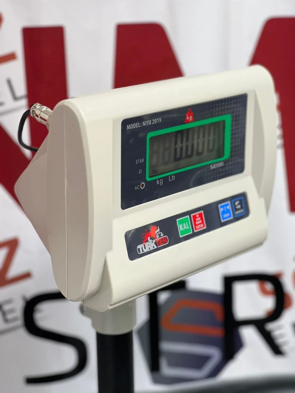 Elektronik Baskül 50x60 Akülü Değiştirilebilir Pilli - 7