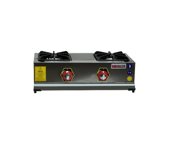 İnoxmaster 2 li Mini Ocak Set Üstü Lpg li Ce li