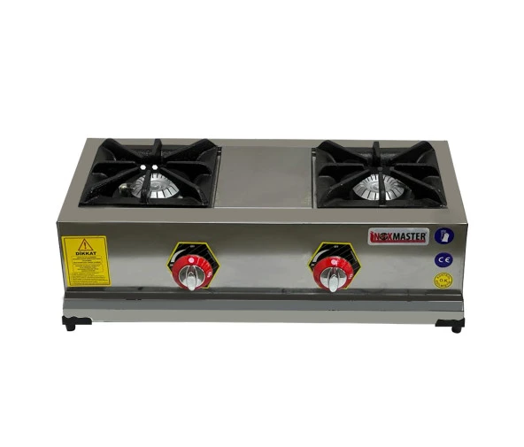 İnoxmaster 2 li Mini Ocak Set Üstü Lpg li Ce li - 3