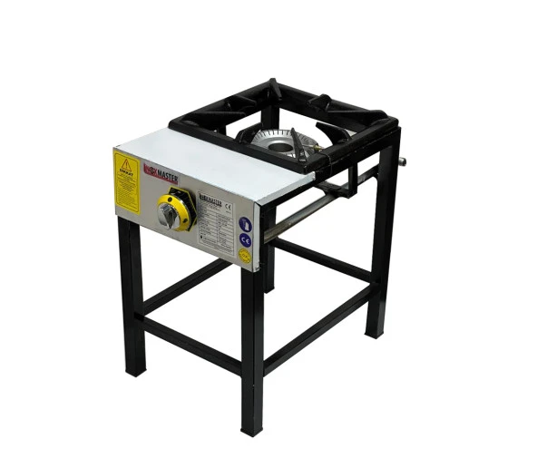 İnoxmaster Tekli Lokanta Ocağı Yüksek Ayak Ce Belgeli Lpg li Tüplü - 3