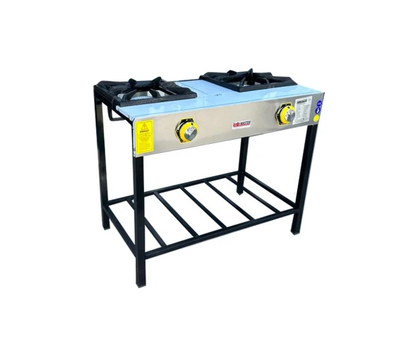 İnoxmaster 2li Lokanta Ocağı Yüksek Ayak Ce Belgeli Doğalgazlı - Resim 2