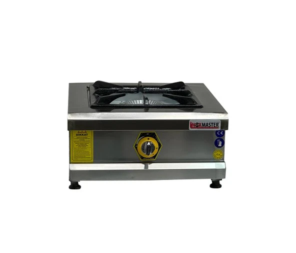 İnoxmaster Tekli Set Üstü Endüstriyel Ocak Ce Belgeli Lpgli Tüplü - Resim 3