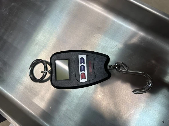 Brader Elektronik Askılı Terazi 200 Kg Çengeli Baskül - 5