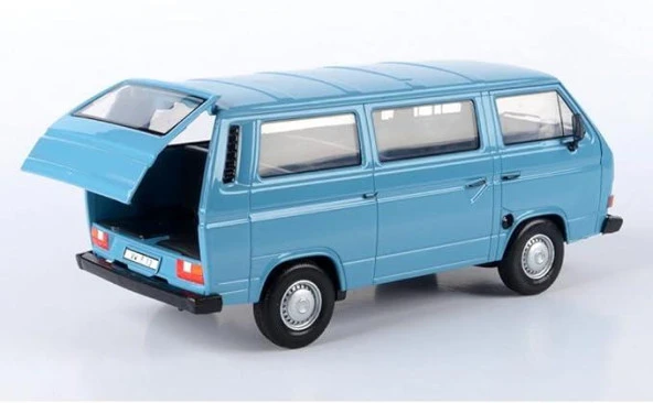 MotorMax Wolkswagen Type 2 (T3) 1/24 Mavi Model Araba - 3