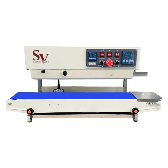 Sönmez Vakum Otomatik Dikey Tarih Kodlamalı Konveyörlü Poşet Kapatma Makinesi - 2