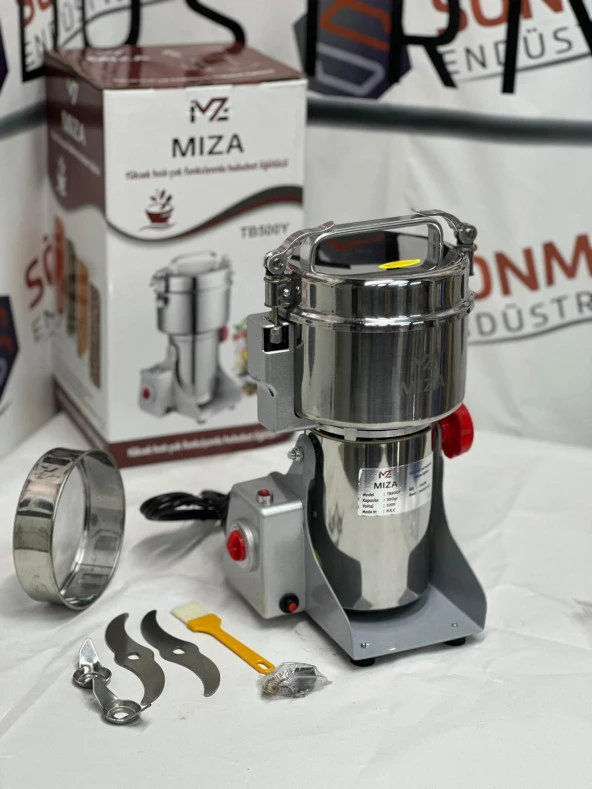 Sönmez - Miza 500 Gr Öğütme Maknesi Yüksek Devirli Öğütücü