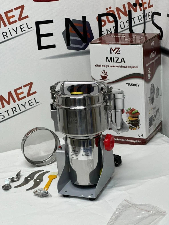 Sönmez - Miza 500 Gr Öğütme Maknesi Yüksek Devirli Öğütücü - Resim 3