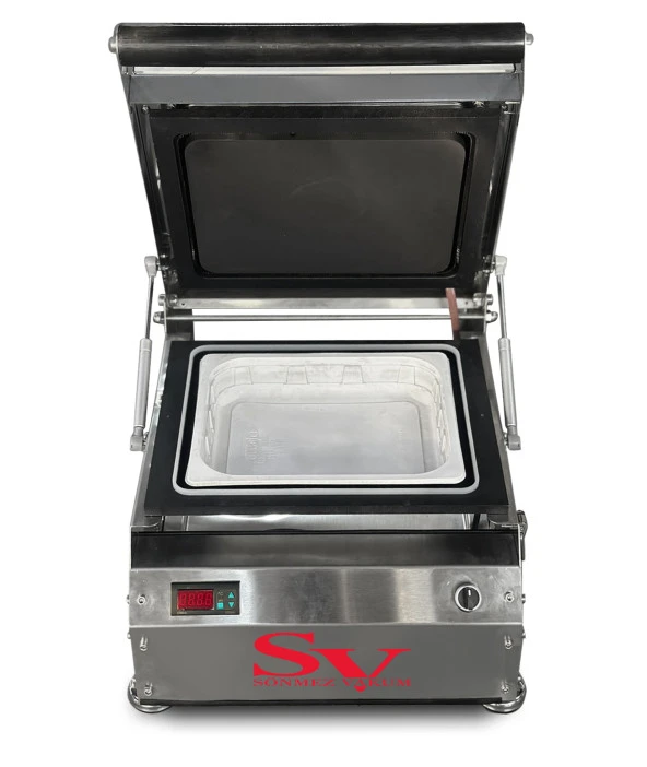 Sönmez Vakum 325*265 Cm Küvet Tabak Kapatma Makinesi 5 Kg Kase Kapatma Makinesi ürün görseli 1