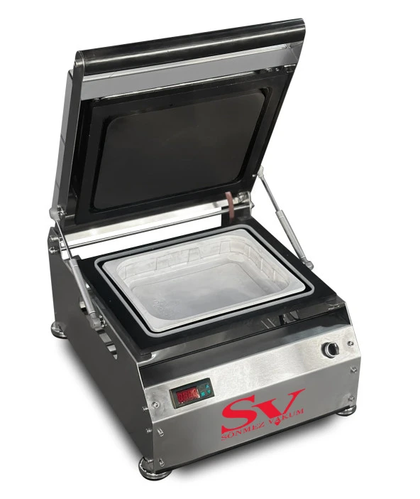 Sönmez Vakum 325*265 Cm Küvet Tabak Kapatma Makinesi 5 Kg Kase Kapatma Makinesi - Resim 2