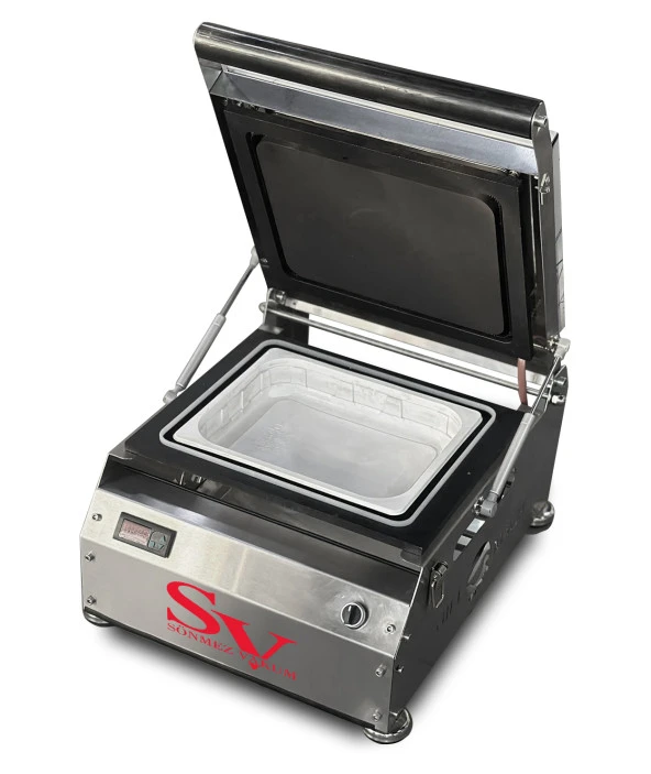 Sönmez Vakum 325*265 Cm Küvet Tabak Kapatma Makinesi 5 Kg Kase Kapatma Makinesi - Resim 3