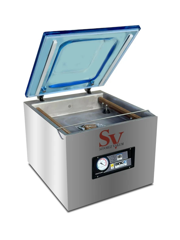 Sönmez Vakum 41 Cm Çift Çene Peynir Et Vakum Makinesi 5 Programlı - 4