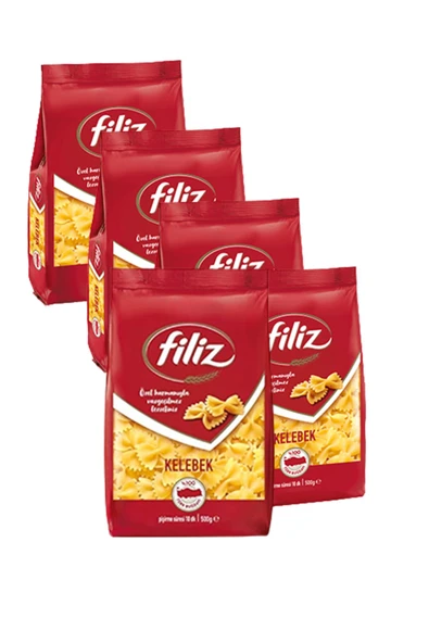 Filiz Kelebek Makarna 500 gr x 5 adet ürün görseli