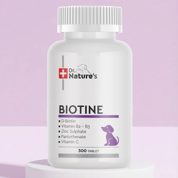 Dog Biotin | Deri & Tüy Sağlığı Destek Tableti | 300 Tablet ürün görseli 1