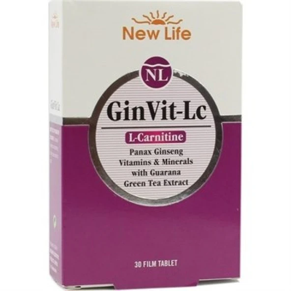 New Life Ginvit Lc 30 TABLET