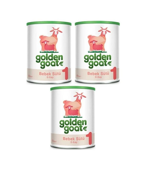 Golden Goat 1 Keçi Sütü 400 Gr x 3 Adet