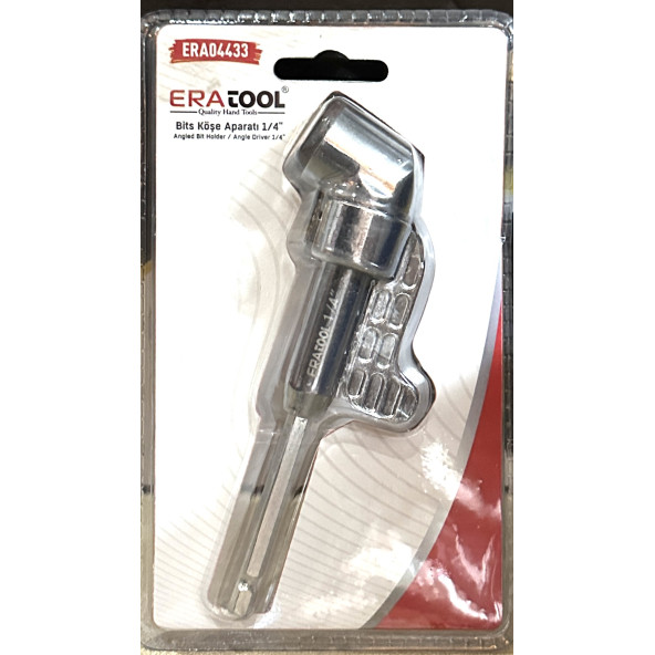 EraTool 1/4 Köşe Bits Adaptörü Vidalama Açılı Matkap Ucu Aparatı - 2