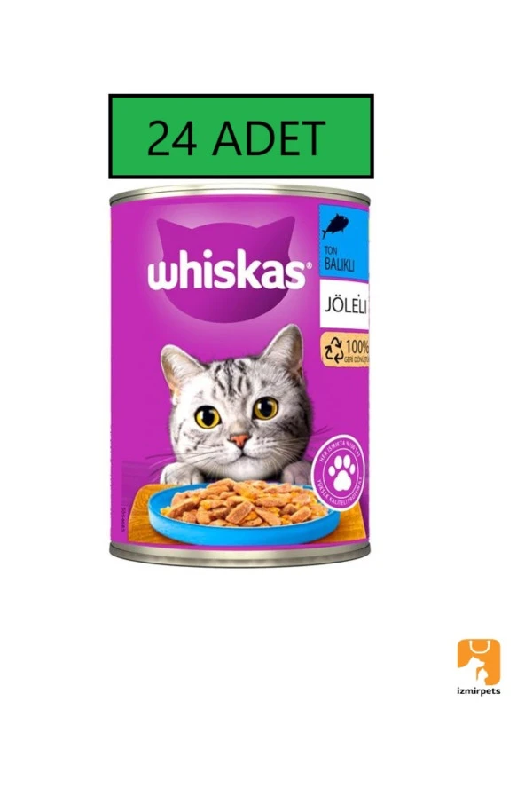 Ton Balıklı Konserve Yaş Mama 400 G X 24 ADET - 1