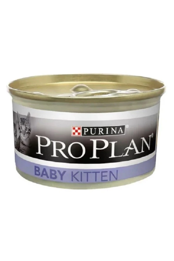 Pro Plan Baby Kitten Tavuklu Yeni Doğan Yavru Kedi Konservesi 85gr X 8 Adet ürün görseli