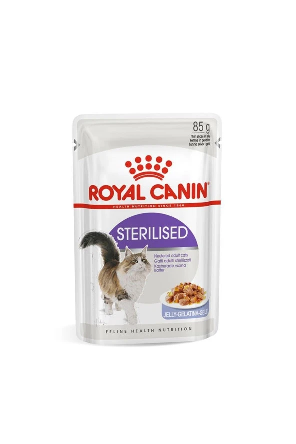 Jelly Sterilised Kısırlaştırılmış Yaş Kedi Maması 85 Gr X 6 Adet