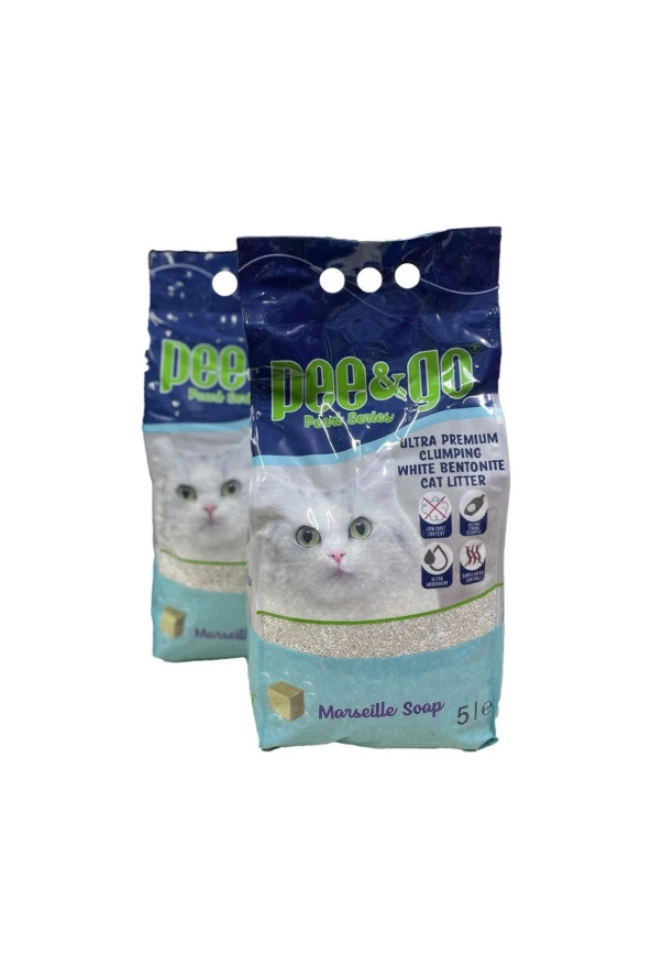 Kedi Kumu 5 Lt Sabun Kokulu X 2 ADET - 1