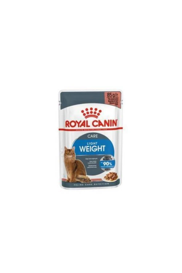 Light Weight Care Gravy Adult 85 gr X 12 Adet Yaş Kedi Maması Pounç - Resim 2