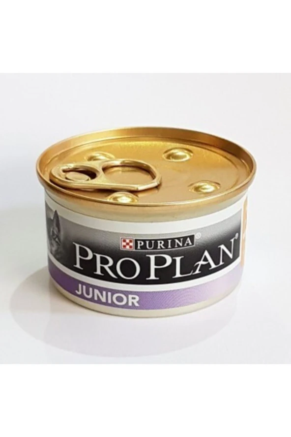 Proplan Junior Kitten Tavuklu Yavru Kedi Yaş Mama 24 Adet X 85 Gr Konserve ürün görseli