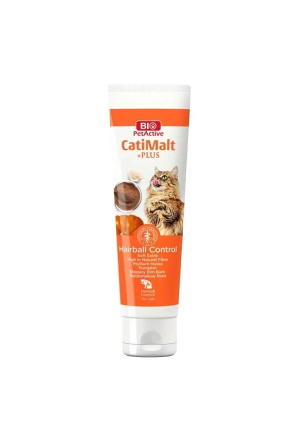 Bio Pet Active Cati Malt Paste Kedi Tüy Yumağı Önleyici 100 ml X 2 ADET - 1