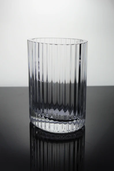 Paşabahçe Denizli Cam El İmalatı Kristal Mini Vazo 558916 19850 - Resim 2