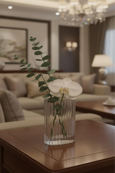 Paşabahçe Denizli Cam El İmalatı Kristal Mini Vazo 558916 19850 ürün görseli 1