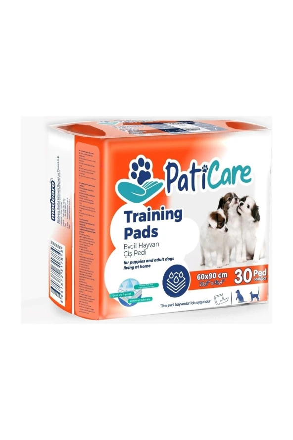 Kedi Ve Köpek Çiş Pedi 60x90 Cm 30lu Training Pads